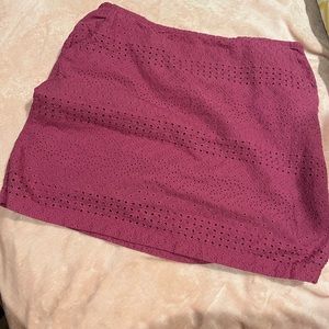 NWOT Lacy LL Bean Skirt